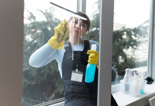 Nettoyage de vitres intérieures et extérieures à Saint-Lon-les-Mines